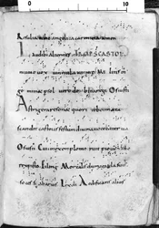 Ms. 17 fol. 289 Introitus voor het feest van St. Castor, uit 